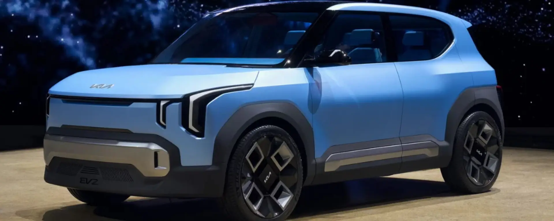 Porte Aperte: KIA EV2 in showroom!