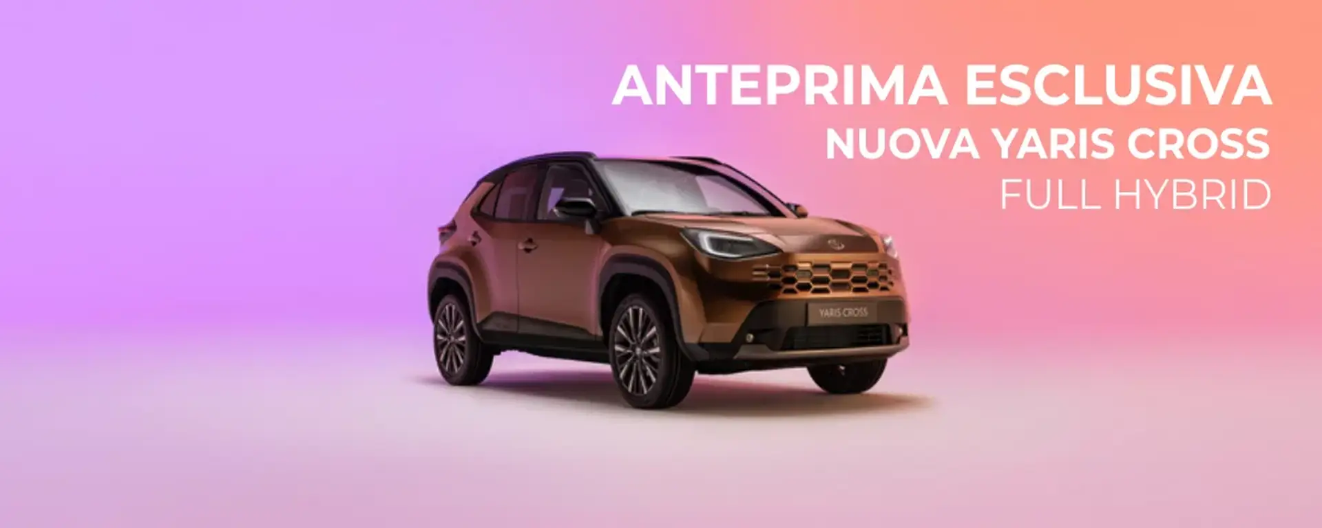 ANTEPRIMA ESCLUSIVA – NUOVA TOYOTA YARIS CROSS