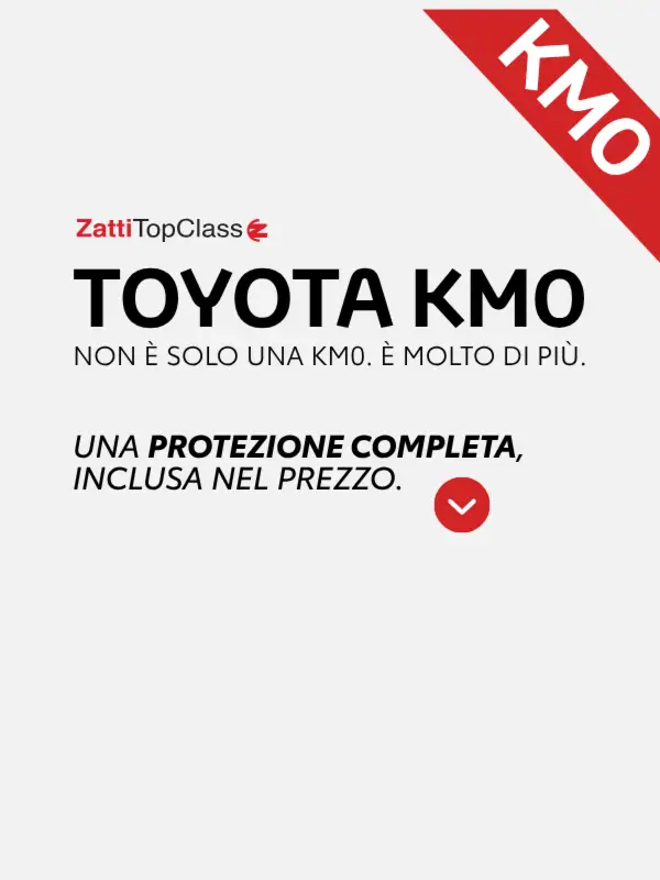 slider TOYOTA KM0: Protezione inclusa!