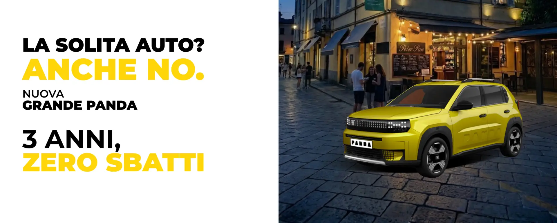 slider FIAT GRANDE PANDA - ZERO SBATTI