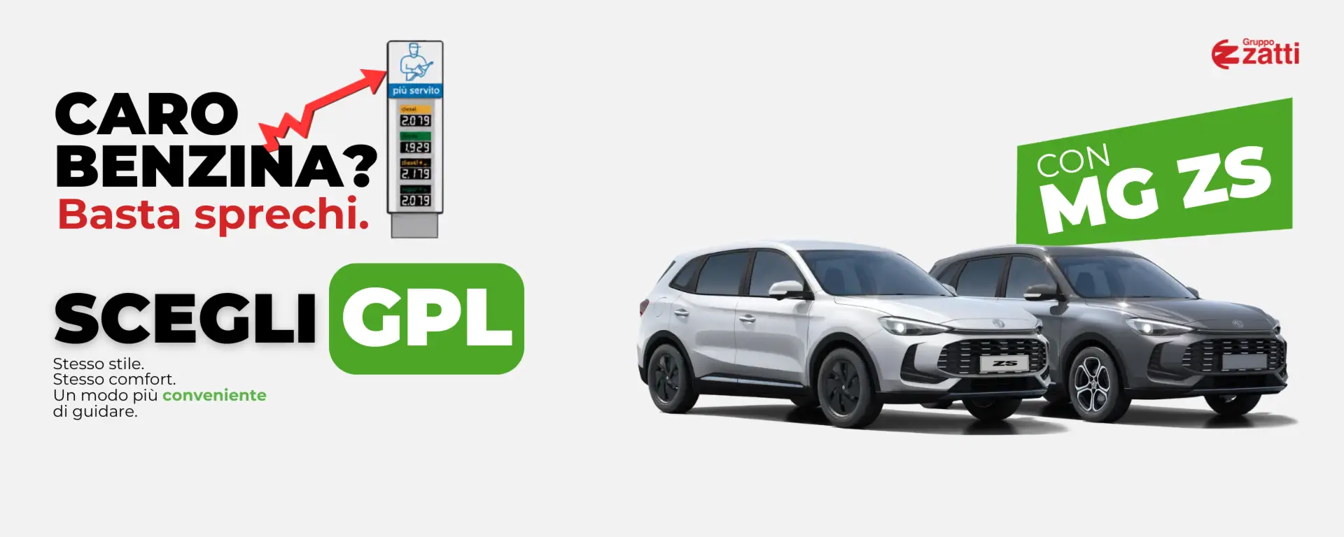 slider MG ZS a GPL!