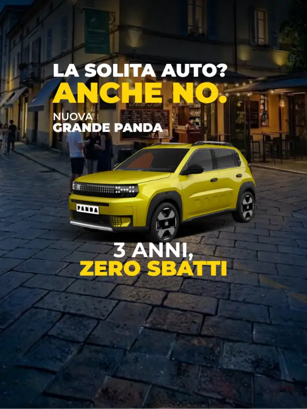 slider FIAT GRANDE PANDA - ZERO SBATTI