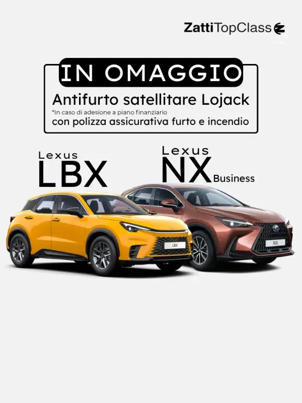 slider LEXUS LBX E NX!