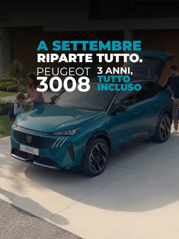 3 ANNI, TUTTO INCLUSO