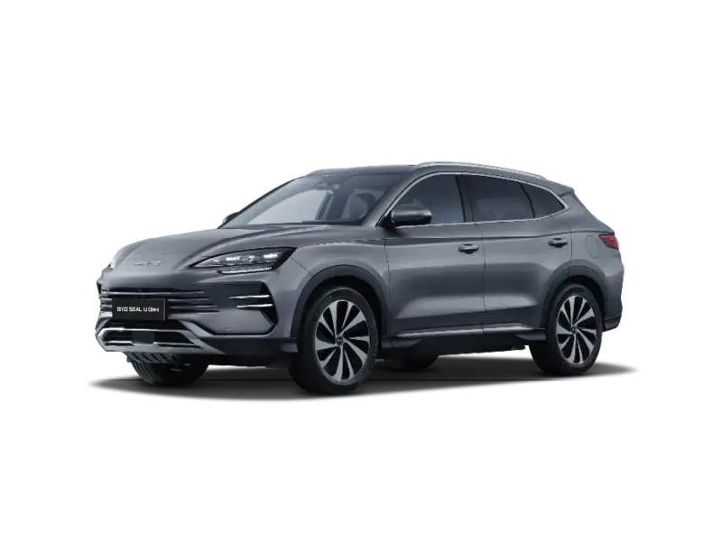 Nuova BYD SEAL U vista anteriore, SUV 100% elettrico dal design elegante e moderno disponibile presso Auto Zatti.
