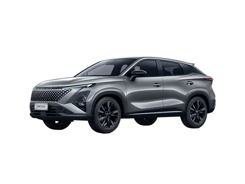 Nuova OMODA 5 vista anteriore, SUV crossover dal design futuristico e sportivo disponibile presso Auto Zatti.