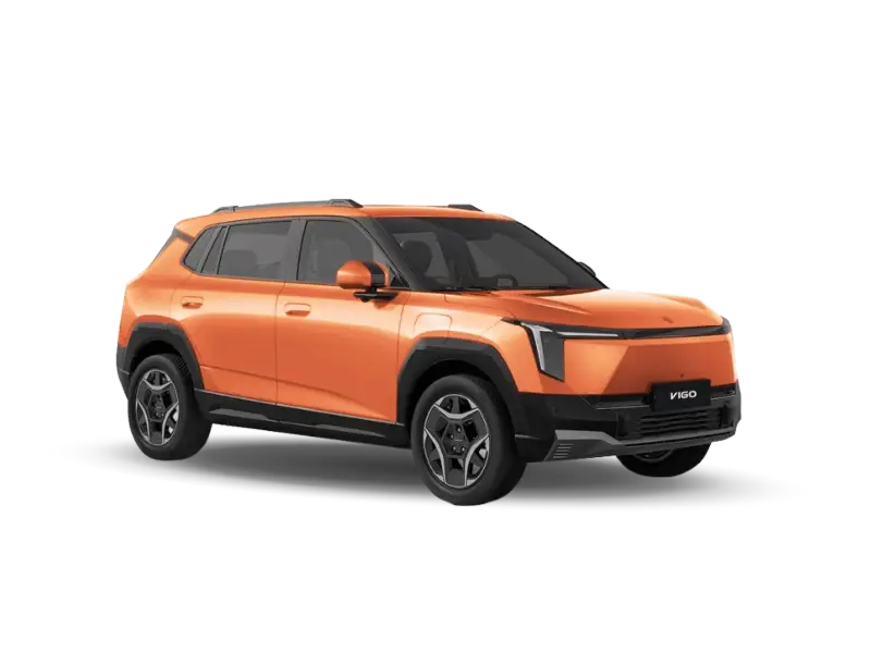 Nuova Dongfeng Vigo vista anteriore, SUV compatto 100% elettrico dal design moderno ed elegante disponibile presso Auto Zatti.