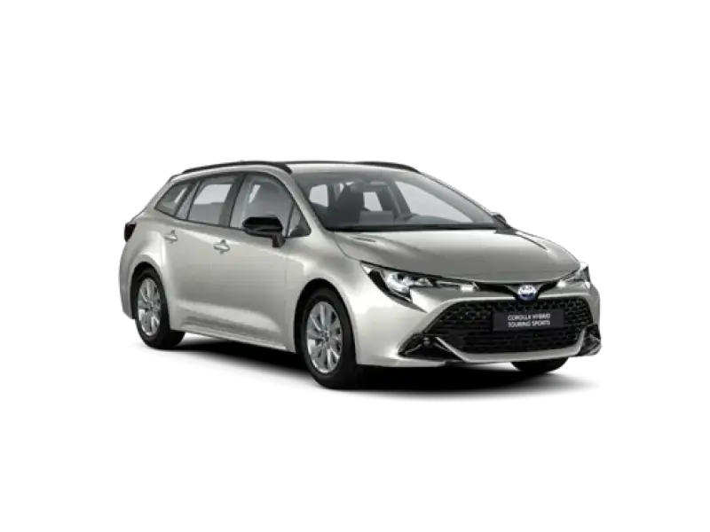 Nuova Toyota Corolla Touring Sports Hybrid vista anteriore, station wagon Full Hybrid disponibile da Auto Zatti a Mantova, Brescia e Verona.