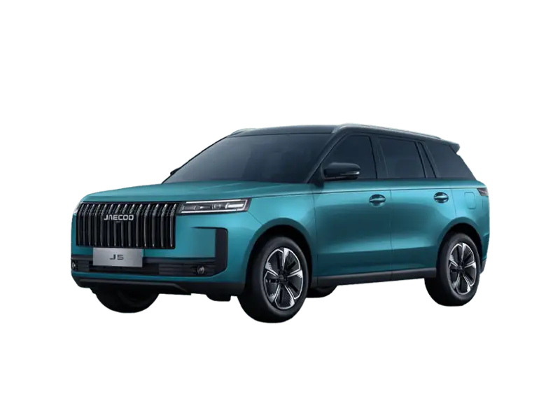 Nuova JAECOO 5 vista anteriore, SUV compatto dal design robusto e moderno disponibile presso Auto Zatti.