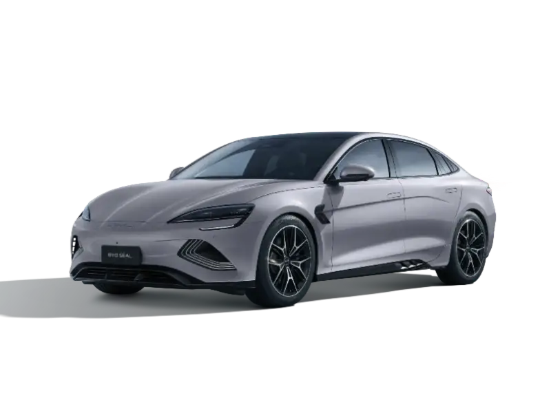 Nuova BYD SEAL vista anteriore, berlina 100% elettrica dal design sportivo ed elegante disponibile presso Auto Zatti.