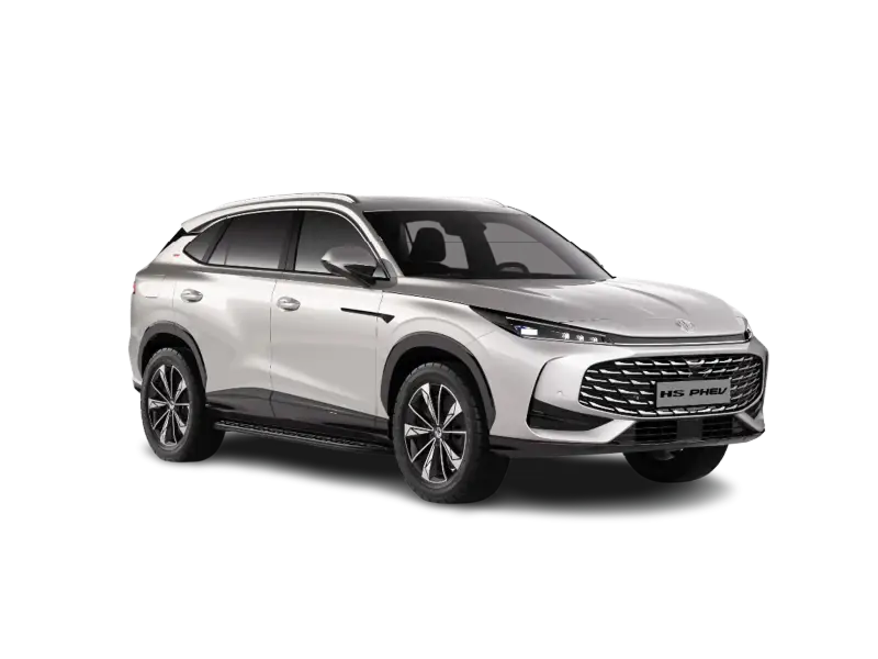 Nuova MG HS vista anteriore, SUV moderno disponibile nelle versioni Hybrid+ e Plug-in Hybrid presso Auto Zatti.