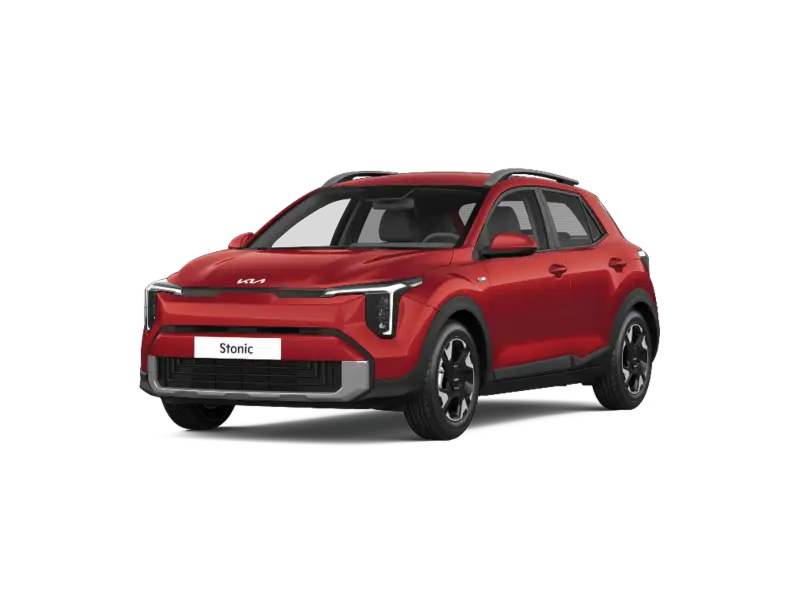 Nuova Kia Stonic vista anteriore, crossover compatto dal design dinamico e moderno disponibile presso Auto Zatti.