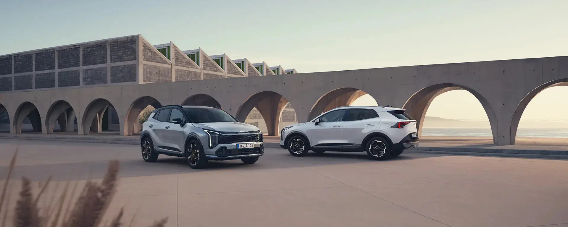 Nuova Kia Sportage vista anteriore, SUV dal design moderno, sportivo ed elegante disponibile presso Auto Zatti.